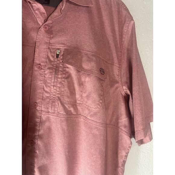 Wrangler ATG Men's Button-Up Short Sleeve Casual Shirt Size XL - Picture 3 of 5